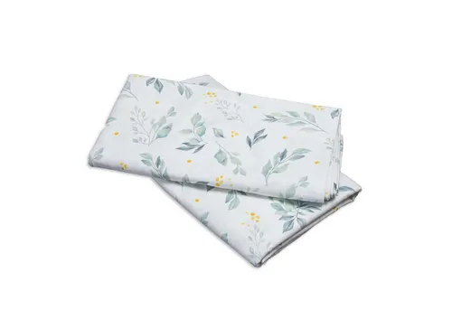 Puckdaddy Hausbett Vorhang Flora 146x298cm 2er Set in grün von Puckdaddy GmbH