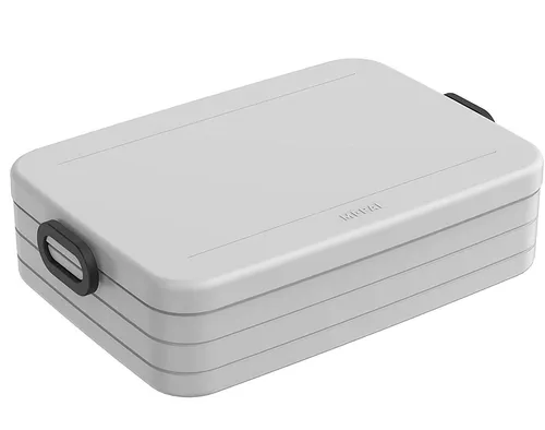 Mepal Lunchbox Lunchbox 1500 ml mit Trennwand, ideal für Mealprep, Cool Grey, Acrylnitril-Butadien-Styrol, Limited Edition, spülmaschinenfest, Polypropylen