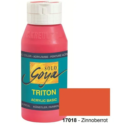KREUL TRITON Acrylic Zinnoberrot 750 ml