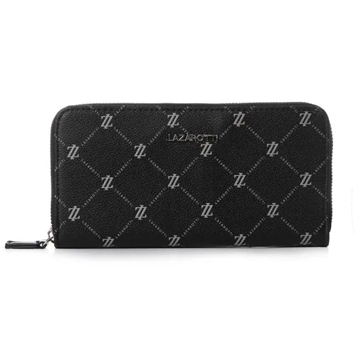 Lazarotti Geldbörse Palermo - Zip Around Wallet L - Geldbörse mit 8 Kreditkartenfächern und praktischem Zipper, ideal für perfekt sortierte Finanzen und stilvolles Aussehen.