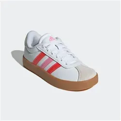 adidas Sportswear VL COURT 3.0 KIDS Sneaker - Sportlicher Sneaker für Kinder, inspiriert vom ikonischen adidas Samba Design, mit hochwertigem Leder-Obermaterial und optimaler Gummisohle für besten Halt.