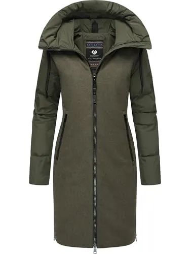 Produktbild Ragwear Damen Wintermantel Jumana YOUMODO Dark Olive Gr. L