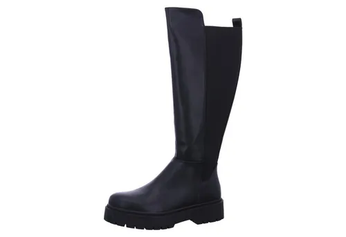 La Strada Reißverschlussstiefel 100% vegan schwarz 37 EU - Stiefel aus 100% veganem Kunstleder, weich und wärmend durch Fleece-Innenmaterial, ideal für umweltbewusste Modebewusste.