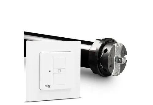Nobily Rollladenmotor Profi-Set P5 10/15-60 inkl. Wlan Rollladenschalter Blind One, (1 St), Zugkraft 25 kg