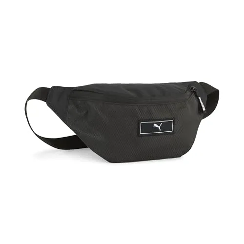 Puma Deck Waist Bag - puma black (01) OSFA - Reisegepäck & Reiserucksäcke, stylische Bauchtasche mit gepolstertem Rückenteil und verstellbarem Hüftgurt für einen dynamischen Lifestyle.