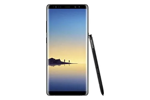 Samsung Galaxy Note8 Duos Midnight Black 64 GB - Simlockfreies Android Smartphone mit beeindruckendem 6,3 Zoll Infinity Display und leistungsstarker Dual-Kamera für perfekte Fotos.