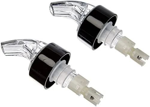 Westmark Dosier/Maß-Ausgießer, Portionierer, Dosierung Pro Ausguss: 5 cl, Kunststoff, Auto-Pour, Transparent, 99502280, Weiß