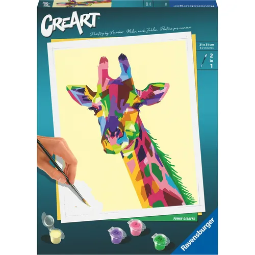Ravensburger Funky Giraffe (GXP-799441) - Schreibutensilien mit farbenfrohem Giraffen-Design, ideal für kreative Köpfe und Kinder, die gerne zeichnen und schreiben.