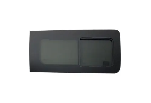 OMAC Schiebefenster für Opel Vivaro 2019-2024 Rechts L1 - Hochwertiges Schiebefenster aus gehärtetem Sicherheitsglas für Opel Vivaro L1. Bietet Stil, Privatsphäre und Sicherheit – ideal für den Umbau zum Wohnmobil.