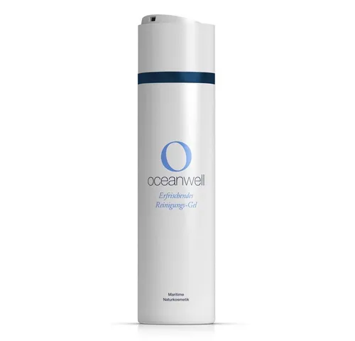 oceanwell Gesichtsreinigungsgel Basic – Erfrischendes Reinigungs-Gel 200ml - Reinigungsgele für alle Hauttypen, sanfte Reinigung mit Algenextrakt und Meerwasser, revitalisiert und spendet neue Energie.