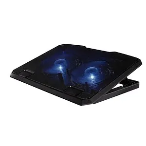 hama Notebook-Kühler Black schwarz - Laptop-Ständer mit höhenverstellbarem Design, sorgt für optimale Kühlung und verlängert die Lebensdauer Ihres Notebooks.