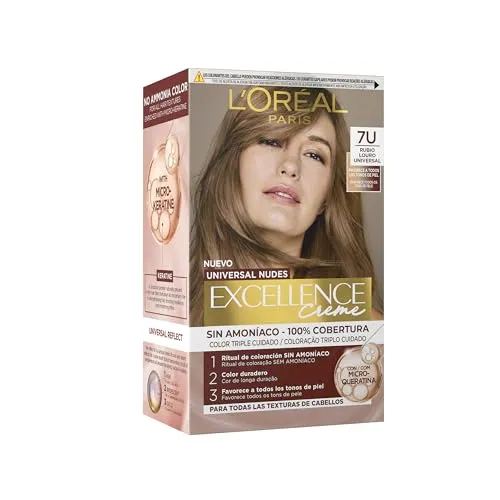 Excellence Creme Universal Nudes Tinte 7U-Blonde