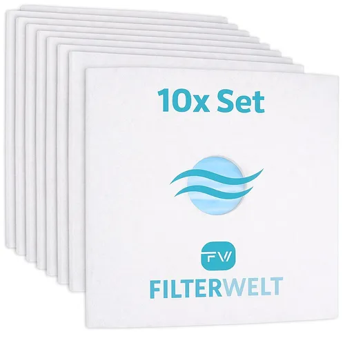 10x Filterwelt® Filter passt für MAICO Lüfter ZF 60/100 Staubfilter AP/APB