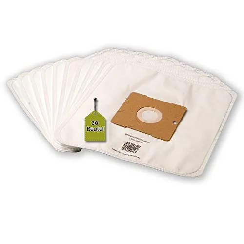 FAIRLINE VC-1500 Staubsaugerbeutel + 3 Mikro-Filter - 30 mehrlagige Microvlies Staubbeutel in eVendix Qualität, bieten hohe Filtration, langanhaltende Saugleistung und hygienische Luft für Ihr Zuhause.