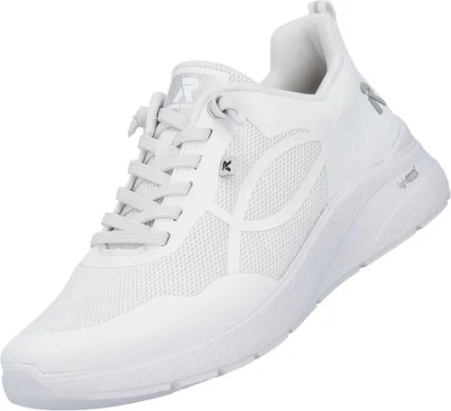 RIEKER Slip-On Sneaker für Damen, Gr. 37, Weiß - Bequeme Slip-On Sneaker von RIEKER aus Textil in Weiß. Ideal für den Alltag, mit Gummizug für einfachen Einstieg und gepolsterter Innensohle für zusätzlichen Komfort.