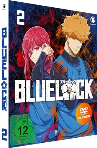 Blue Lock - Staffel 1 - Part 1 - Vol.2 - [DVD] - Anime-Drama über Fußball, Spannung und Teamgeist, freigegeben ab 12 Jahren.