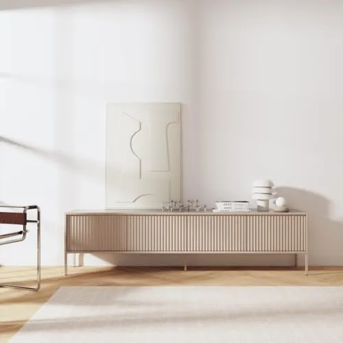 Beautysofa Lowboard NOTO, Kaschmir