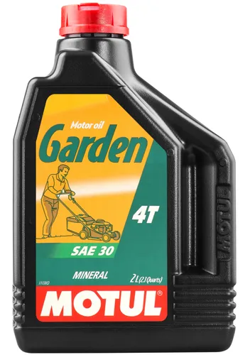 MOTUL GARDEN 4T SAE 30 Motoröl 2 Liter Rasenmäheröl mineralisch 4-Takt