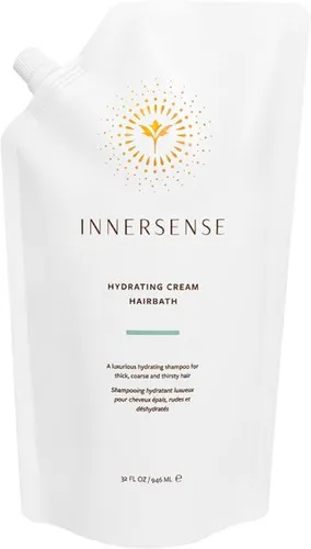 Innersense Hydrating Cream Hairbath 946 ml - Shampoo für dickes und trockenes Haar, angereichert mit ätherischem Salbei- und Tamanu-Öl für intensive Feuchtigkeit und gesunde Kopfhaut.