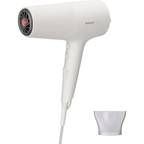 Philips BHD501/00 Haartrockner 2100 W - Haartrockner mit 2100 W Leistung und Ionen-Technologie für schnelleres Trocknen und weniger Frizz, ideal für glänzendes Haar.