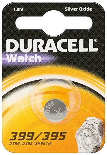 Duracell Knopfzelle Silberoxid Uhrenbatterien (SR 927/399/395/SR57)