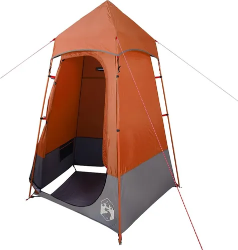 vidaXL Wasserdichtes WC-Zelt Orange von vidaXL