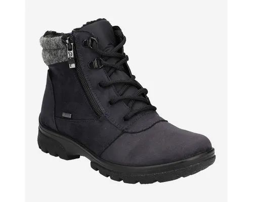 ARA Damen Bergschuh Braun 42.5 EU - Wanderschuhe aus hochwertigem Leder mit flacher Gummisohle und praktischem Reißverschluss, ideal für komfortable Wanderungen in der Natur.