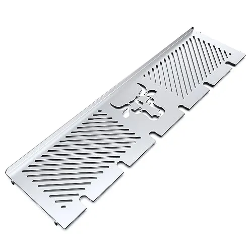 tuning-art Warmhalte-Grillrost WH04 Edelstahl - Grillroste für optimale Grillleistung, passgenau für Burnhard Fred und ideal für das gleichzeitige Halten von Hähnchenkeulen und Gemüse.