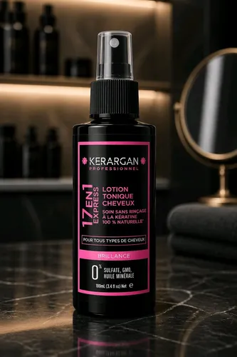 Produktbild Kerargan 17 en 1 Express Lotion Tonique Cheveux 100 ml Haar-Tonikum Keratin