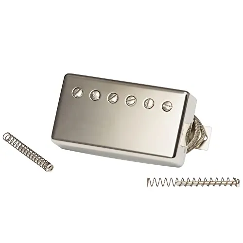 Gibson 60s Burstbucker Nickel Cover - Humbucker Tonabnehmer für Gitarren