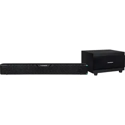 Thomson SB60BTS Soundbar – 120W Leistung mit Subwoofer - Soundbar mit 120W Gesamt-Musikleistung und kabellosem Bluetooth 5.0 für flexibles Streaming. Ideal für kleine Räume, wandmontierbar und mit tiefem Bass für ein optimales Home-Entertainment.