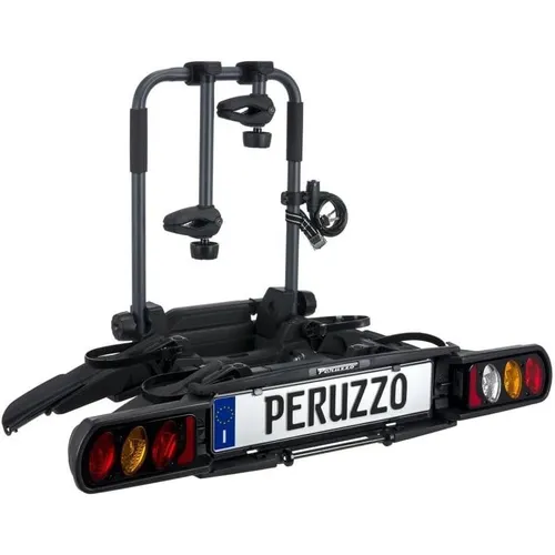 PERUZZO PURE INSTINCT 2 Fahrradträger für Anhängerkupplung - Fahrradträger für 2 Fahrräder, einfach zu montieren und ideal für sichere Transporte auf Reisen.