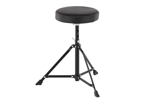GEWA Drumhocker DC 1.1 - Rund - Drumhocker für Musiker, bietet optimalen Sitzkomfort und Stabilität während des Spielens.