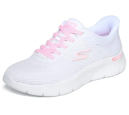 Skechers Go Flex Carla Trainingsschuh 36 EU - WPK White Pink - Bequemer Trainingsschuh in Größe 36, ideal für aktive Tage. Mit elastischem Obermaterial für optimalen Tragekomfort und flexibler Sohle für vielseitige Nutzung.