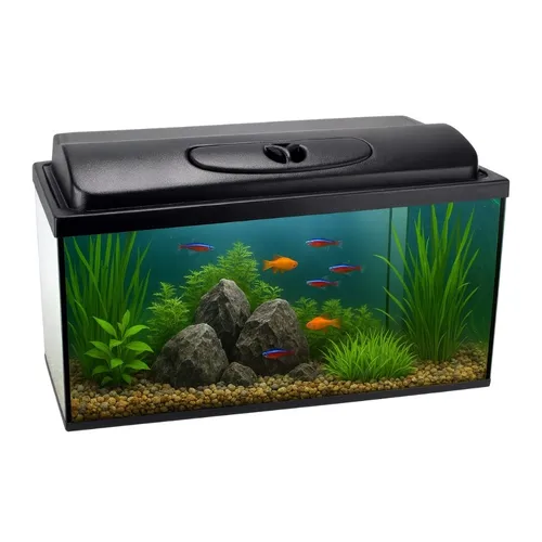 Aquarium rechteckig 50x30x30 cm mit LED Beleuchtung von GarPet