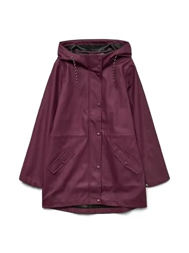 Vero Moda VMMALOU COATED JACKET - Funktionsjacke mit wasserabweisender Eigenschaft und Po-bedeckendem Schnitt, ideal für ungemütliches Wetter und Outdoor-Aktivitäten.