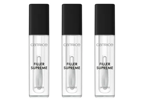 Catrice Lipgloss FILLER SUPREME LIP GLOSS, 3-tlg., für vollere Lippen und ein glänzendes Finish