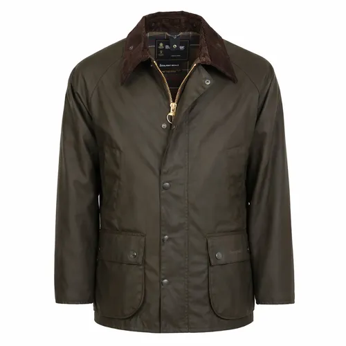 Produktbild Barbour Herren Parka Jacke Classic Bedale Wax Jac MWX0010OL71, Einfarbig, Grün, Gr. X-Large