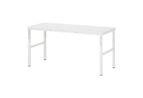 Rau Basis-Arbeitstisch Melamin 1800x700mm - Robuster Werkbank für Heimwerker, höhenverstellbar von 650 bis 1000 mm, ideal für vielseitige Anwendungen in der Werkstatt.