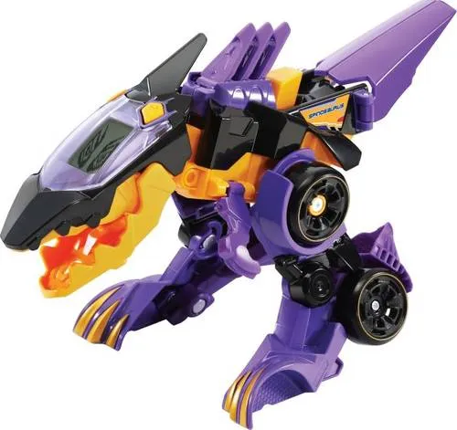 VTech PKW Modell Switch & Go Dinos - Spinosaurus - Sonstige, verwandelt sich in Sekunden in ein cooles Monsterfahrzeug mit Geräuschen und Lichteffekten, ideal für Kinder von 3-8 Jahren.