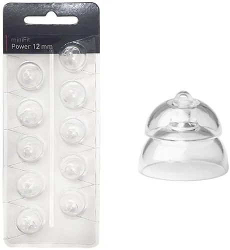 EWANTO miniFit 10er Blister 12 mm Power wie Oticon Kuppeln Ex-Hörer