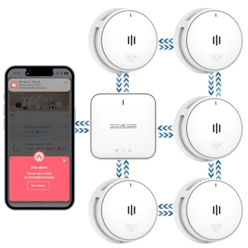 Vernetzter Rauchmelder mit 10 Jahren Batterielaufzeit – WLAN-fähig