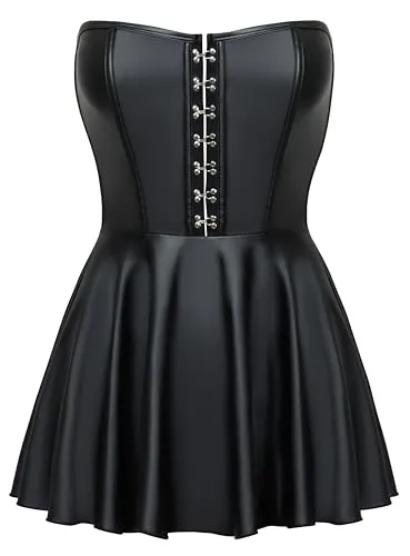 Cottelli PARTY Kleid Haken L - Minikleid - Stylisches Minikleid von Cottelli PARTY, ideal für besondere Anlässe. Hochwertiges Material sorgt für einen angenehmen Tragekomfort und eine perfekte Passform. Ein Must-Have für jede Garderobe!