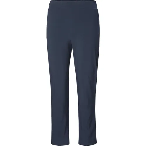 Helly Hansen W Thalia Pant 2.0 navy (597) XS - Damen Outdoor- und Wanderhosen, superleicht und modisch, aus recycelten Oceanbound-Materialien für umweltbewusste Abenteuer.