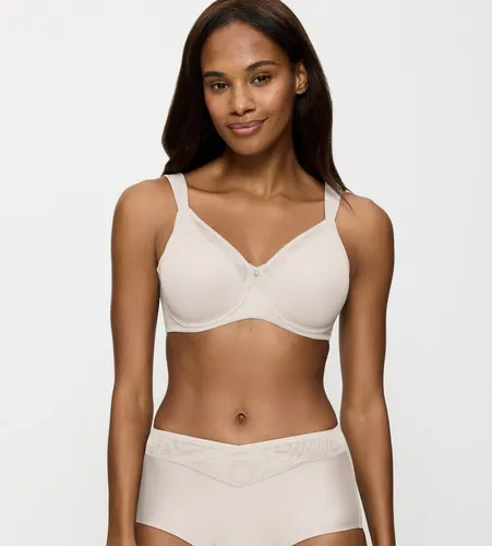 Triumph True Shape Sensation T Minimizer-BH Damen, Elfenbein (Fresh Powder) 70D - Minimizer-BH für optimalen Halt und Komfort, aus weichen Materialien mit Komfortträgern und einem eleganten Detail am Mittelsteg.
