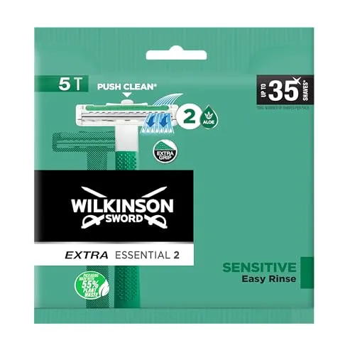 Wilkinson Sword Extra Essential 2 Sensitive Einwegrasierer für Männer 5