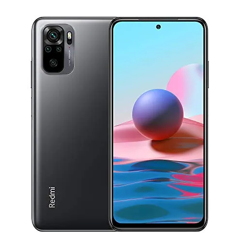 Xiaomi Redmi Note 10 - 4GB RAM, 128GB Onyx Gray - Simlockfreies Handy mit 6.43