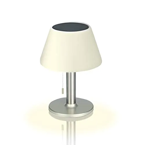 EASYmaxx LED Solar Tischlampe für Innen & Außen