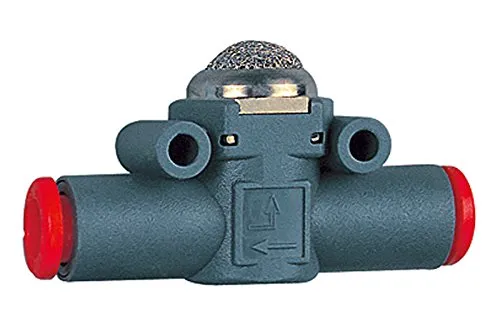 RIEGLER 106768-431-8 Schnellentlüftungsventil »lineonline« Schalldämpfer, Schlauch-Ø 8, 1Stk