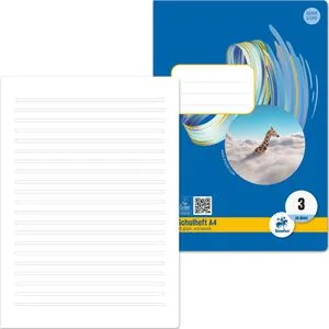 Staufen Schulheft Style, 040416003, A4, liniert, 16 Blatt, Lineatur 3